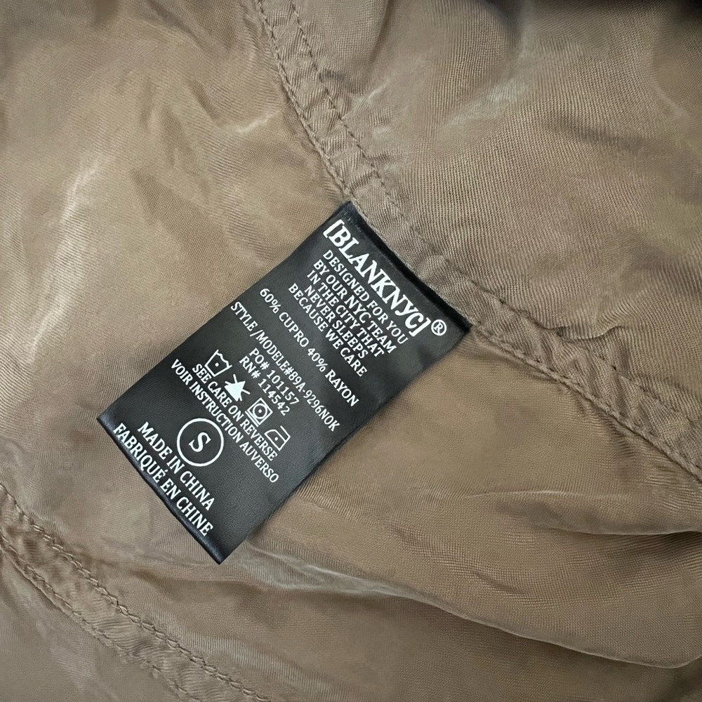 BLANKNYC JACKET , Small. Soft bomber style jacket - Picture 7 of 12